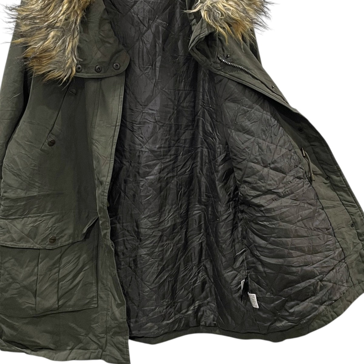 RRL フェイクファートリムモッズコート サイズL LAUREN RALPH LAUREN(ローレン ラルフ ローレン) 16AW モッズコート