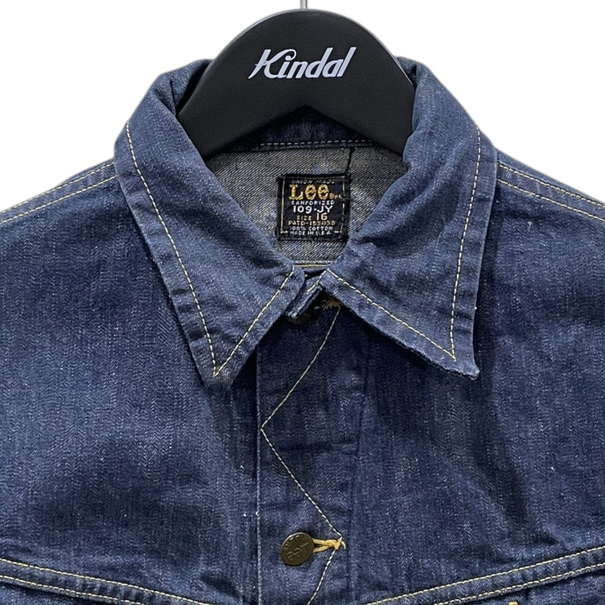 LEE 70s デニムジャケット MADE IN USA 109-JY 古着・中古-3枚目のアイテム画像