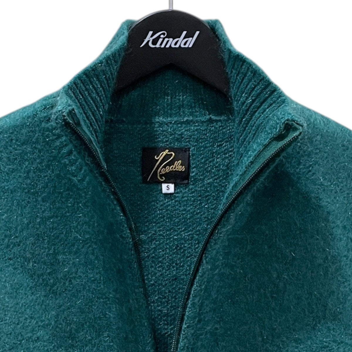 Needles(ニードルズ) ジップドモヘアカーディガン ソリッド Zipped