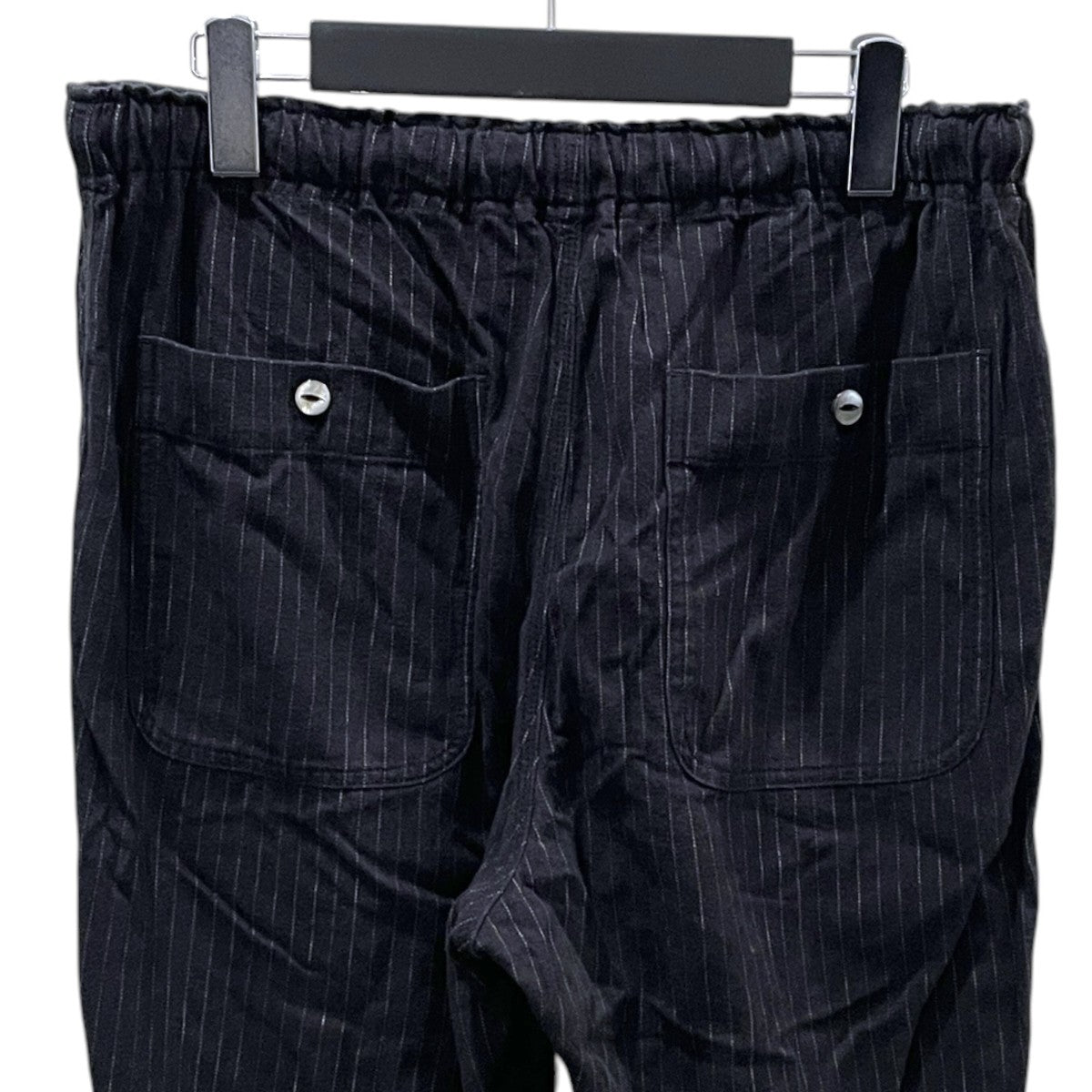 Needles 23AW ストライプ柄イージーパンツ Pin Stripe Twill String Work Pant ピンストライプ ツイル ストリング ワークパンツ NS231 古着・中古-3枚目のアイテム画像