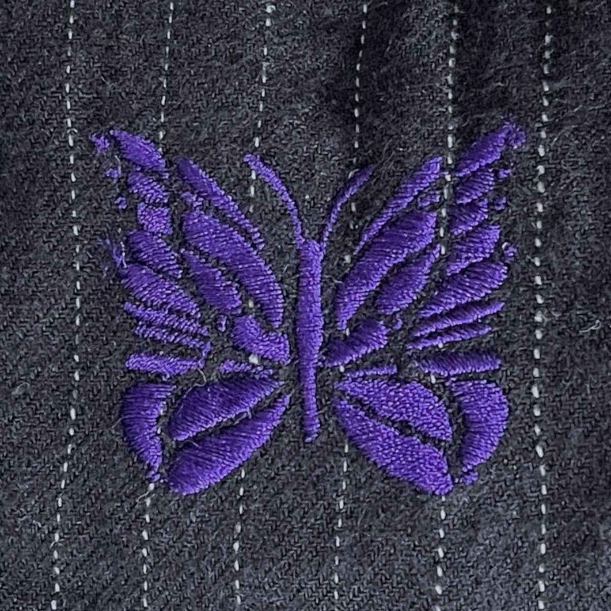 Needles 23AW ストライプ柄イージーパンツ Pin Stripe Twill String Work Pant ピンストライプ ツイル ストリング ワークパンツ NS231 古着・中古-4枚目のアイテム画像