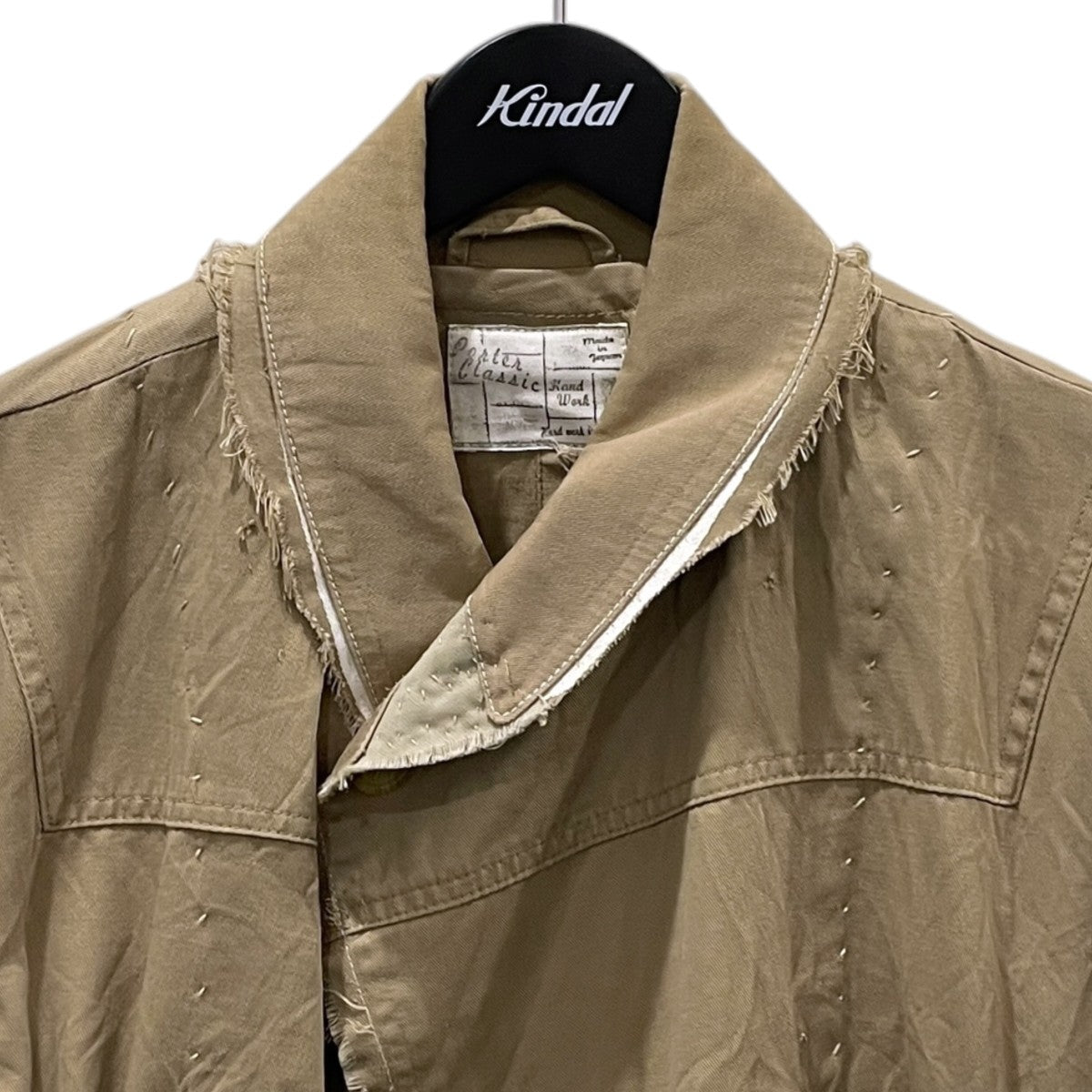 Porter Classic リメイクロングコート HAND WORK CUSTOM COAT ハンドワークカスタムコート 古着・中古-3枚目のアイテム画像