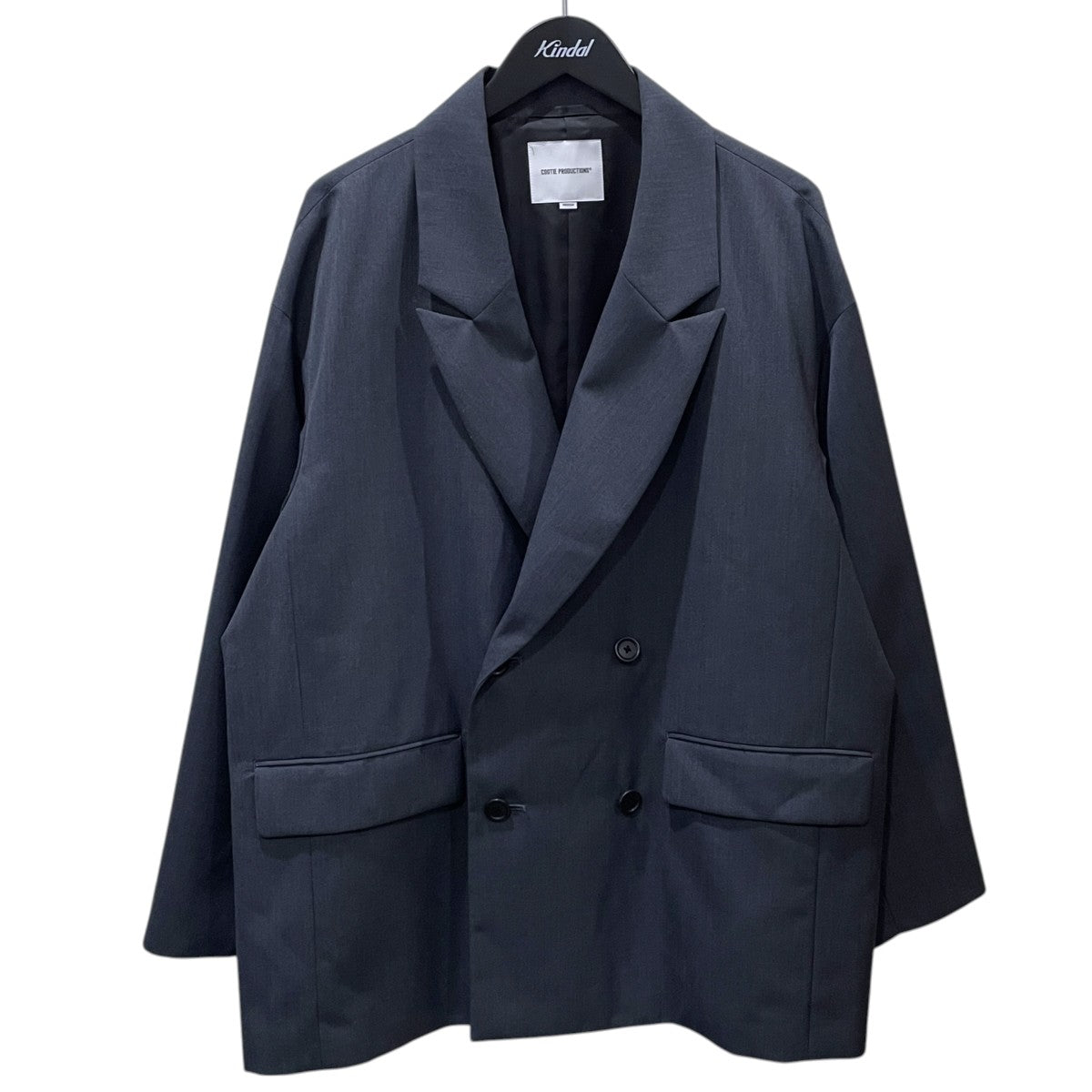 COOTIE PRODUCTIONS 25AW ダブルジャケット T／W SAXONY DOUBLE BREASTED JACKET テトロンウール サキソニー ダブルブレステッドジャケット CTE-25A203 古着・中古-1枚目のアイテム画像
