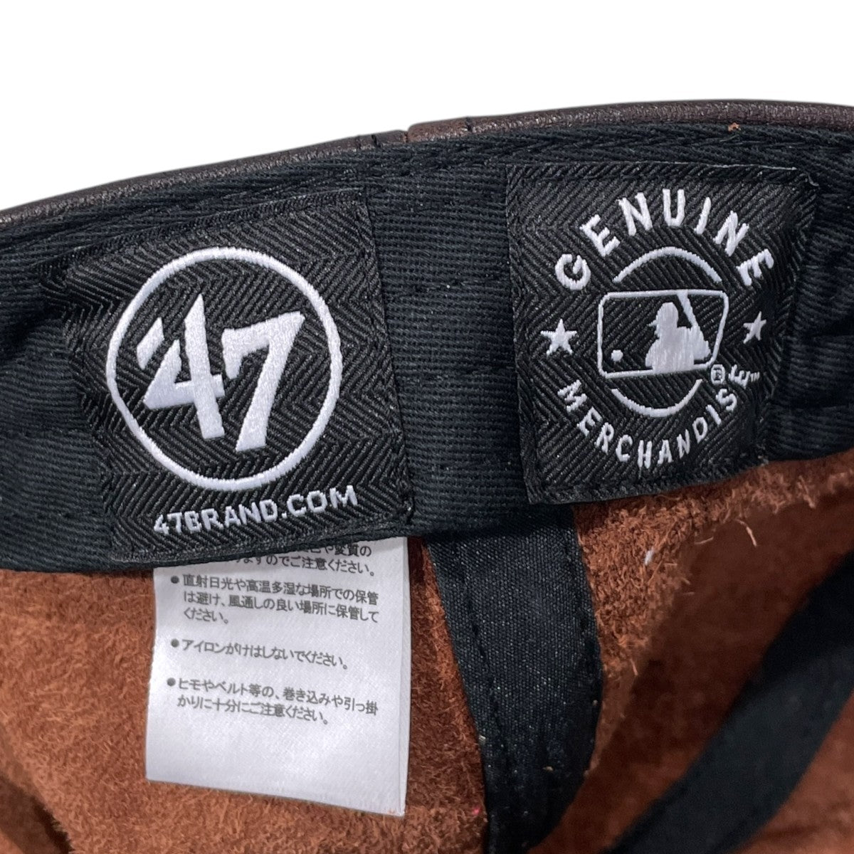 ANCELLM 26AW ホースレザーキャップ 47 JAPAN 9 CURATED BY POGGY 47ジャパン9 ュレーテッド バイ ポギー 15374991 古着・中古-10枚目のアイテム画像