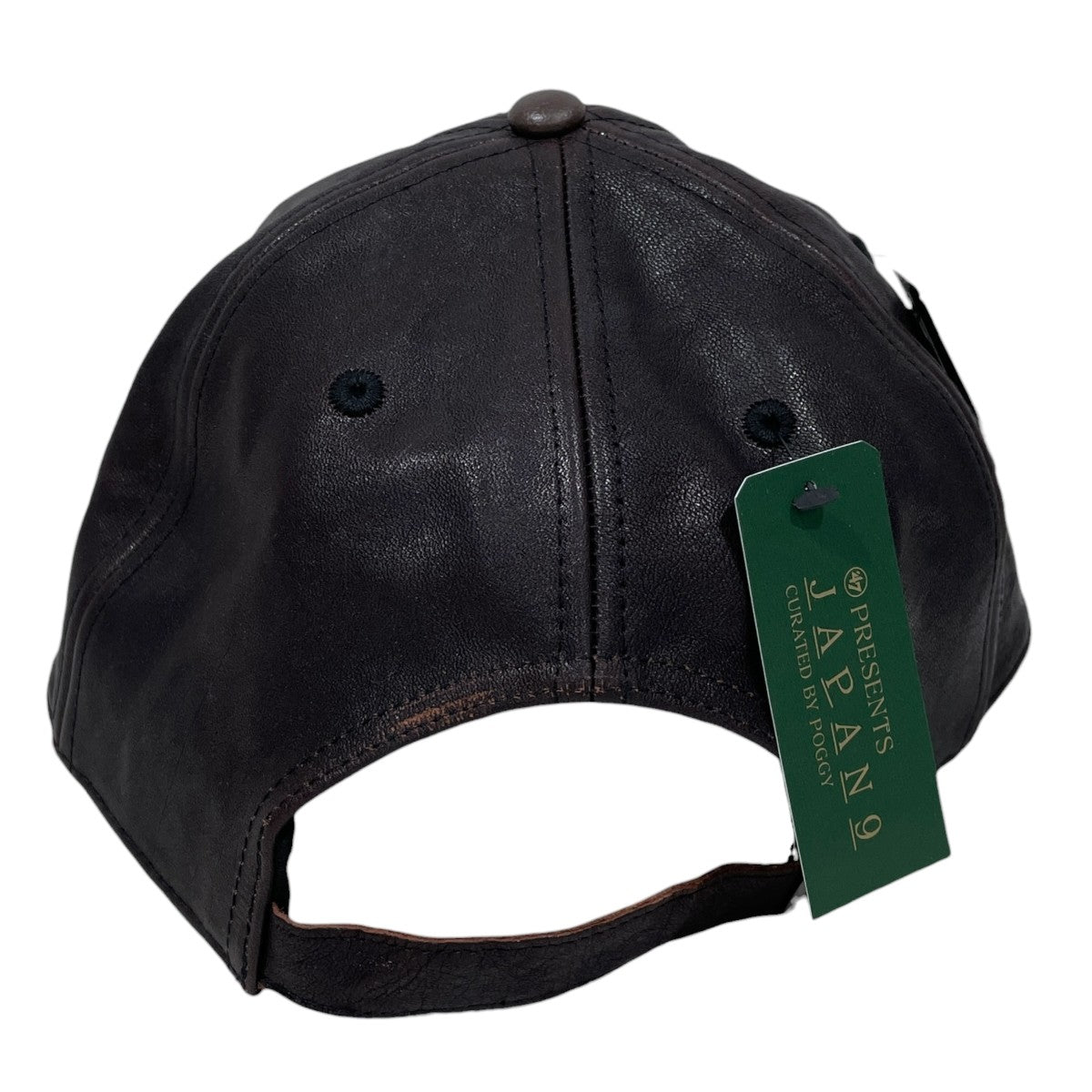 ANCELLM 26AW ホースレザーキャップ 47 JAPAN 9 CURATED BY POGGY 47ジャパン9 ュレーテッド バイ ポギー 15374991 古着・中古-3枚目のアイテム画像