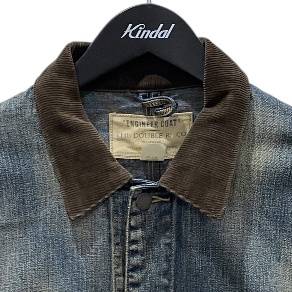 RRL 加工デニムカバーオール DENIM ENGINEER COAT デニムエンジニアコート 782754554001 古着・中古-3枚目のアイテム画像