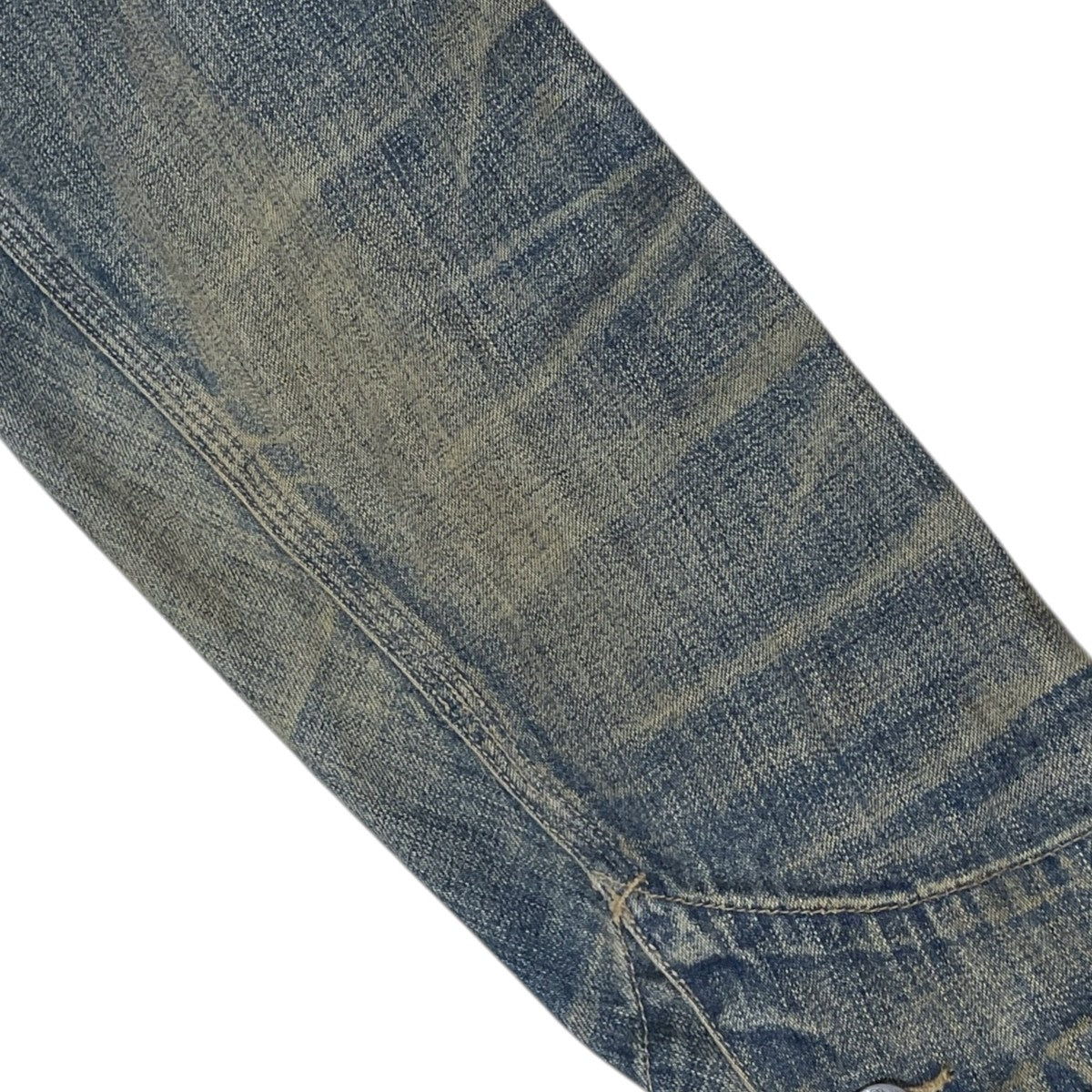 RRL 加工デニムカバーオール DENIM ENGINEER COAT デニムエンジニアコート 782754554001 古着・中古-4枚目のアイテム画像
