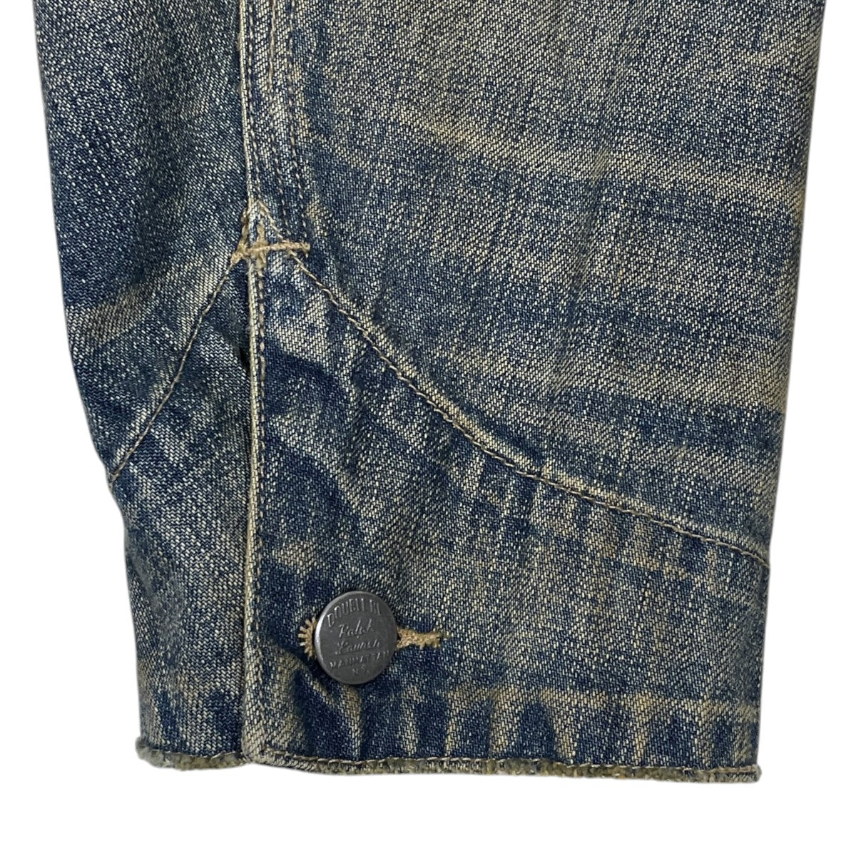 RRL 加工デニムカバーオール DENIM ENGINEER COAT デニムエンジニアコート 782754554001 古着・中古-5枚目のアイテム画像
