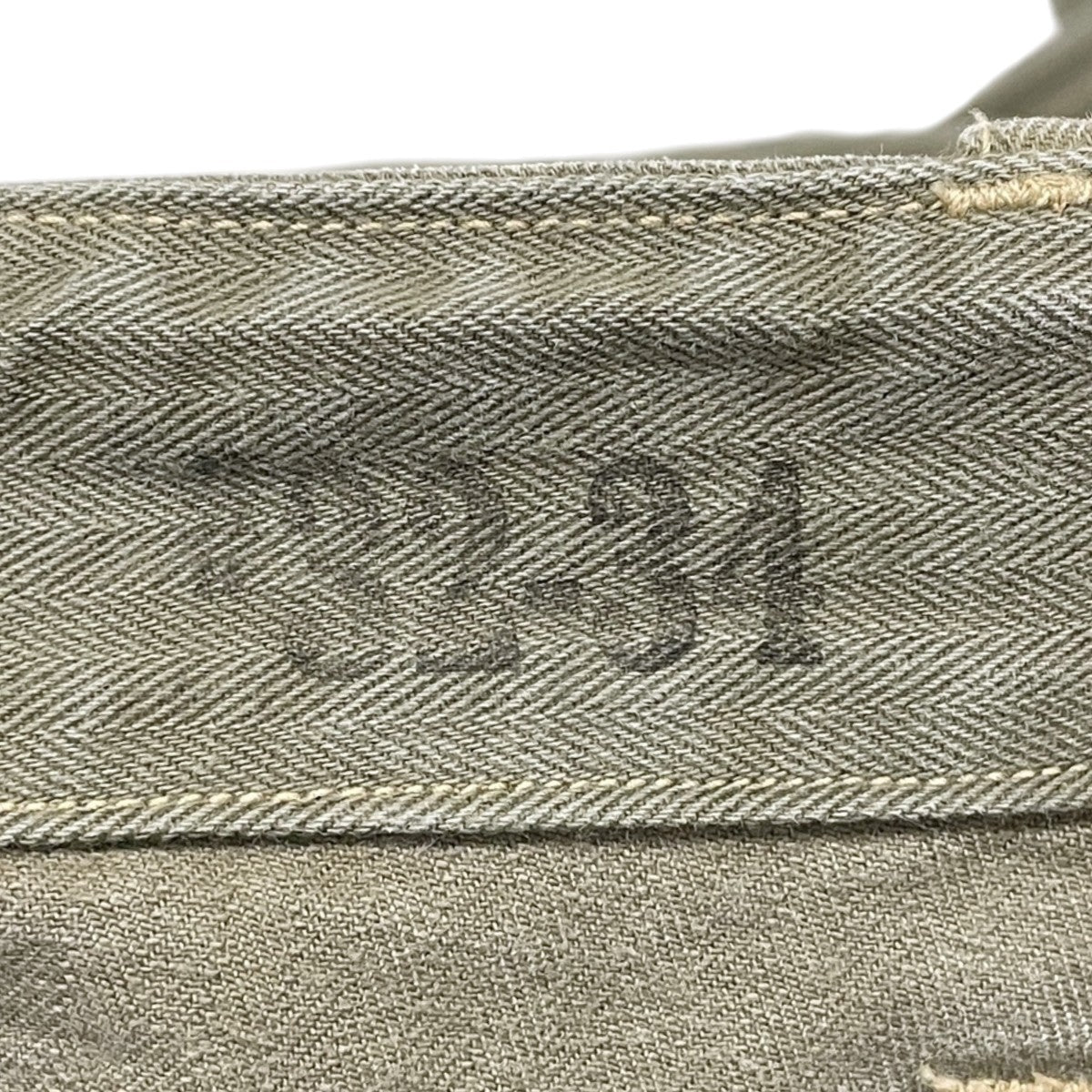 Buzz Rickson’s ヘリンボーンカーゴパンツ HERRINGBONE TWILL PANTS U．S．M．C．ヘリンボーンツイルパンツ BR40435 古着・中古-5枚目のアイテム画像