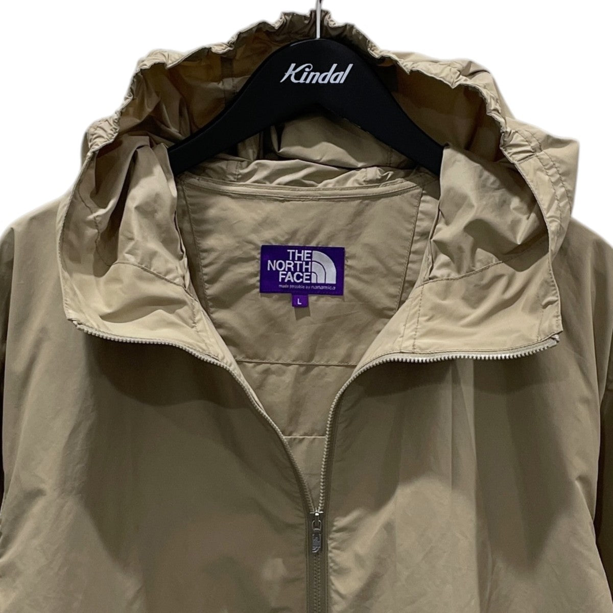 THE NORTHFACE PURPLELABEL 22SS ジップアップフーデッドジャケット Mountain Wind Parka マウンテンウインドパーカ NP2215N 古着・中古-3枚目のアイテム画像