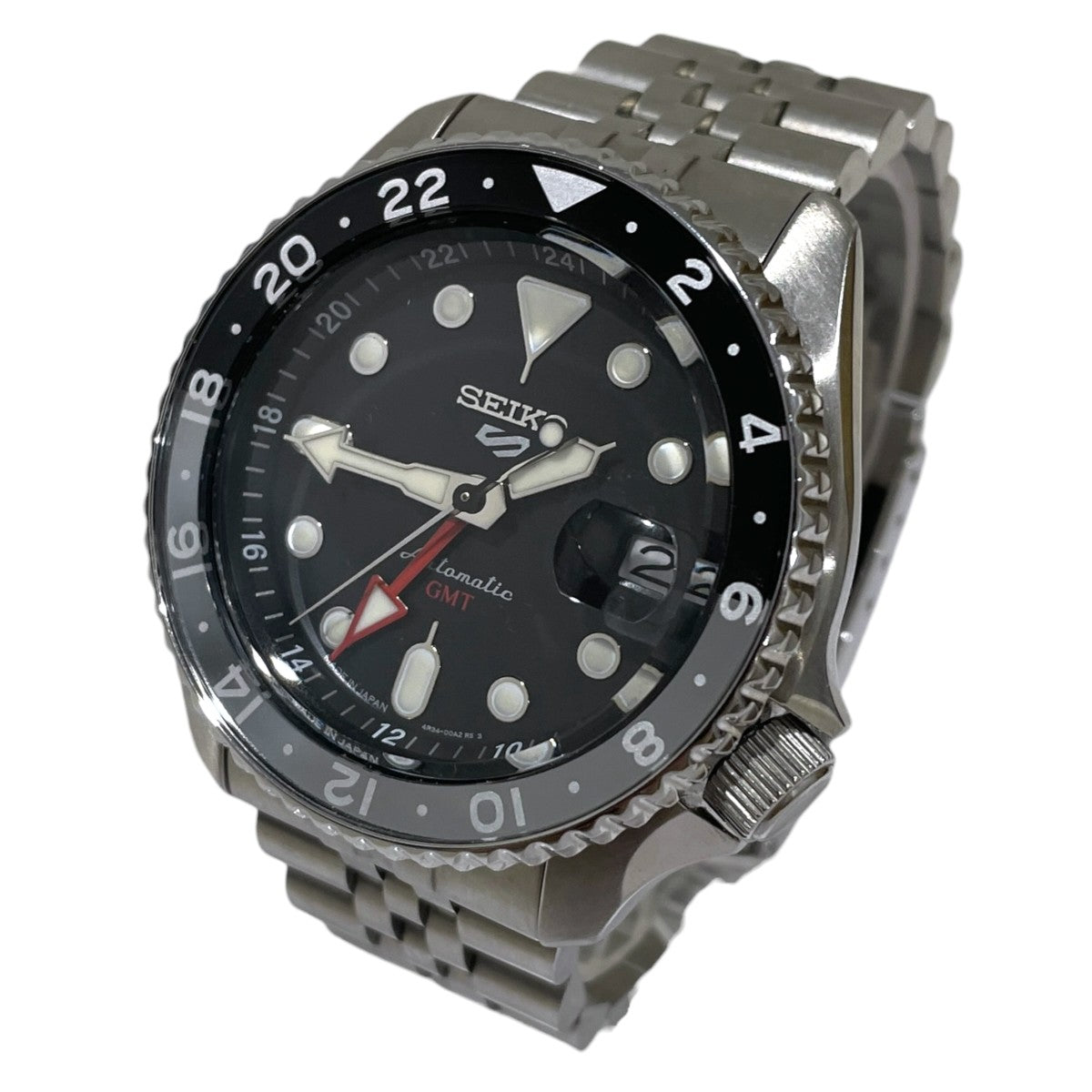 SEIKO 腕時計 Seiko 5 Sports SKX Sports Style GMT SKX スポーツスタイル ジーエムティー SBSC001 古着・中古-1枚目のアイテム画像