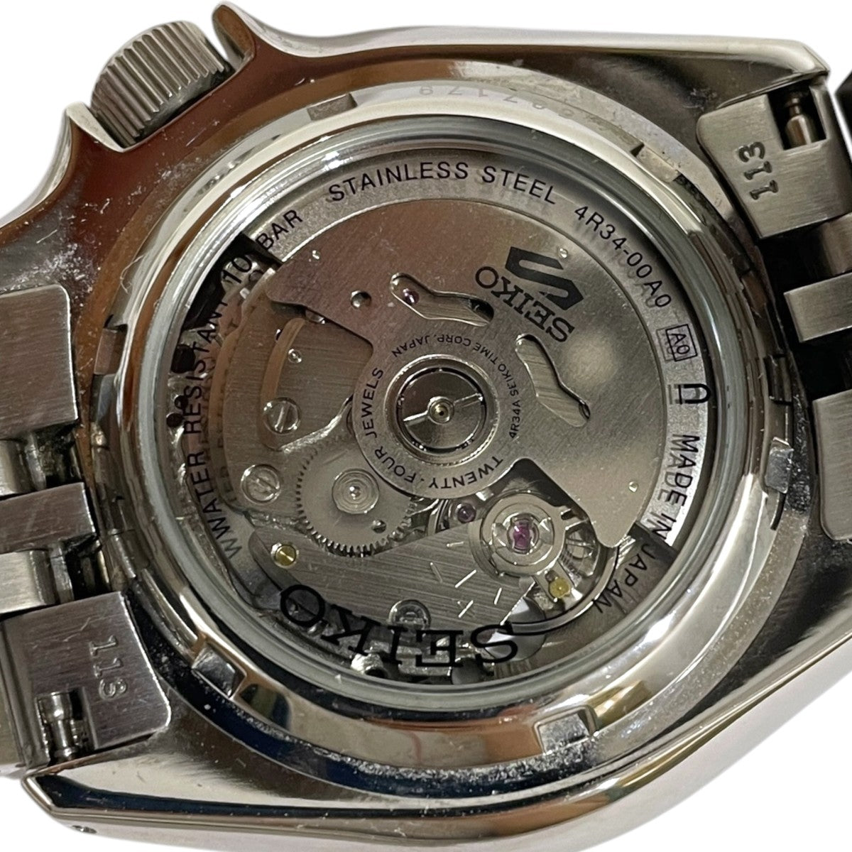 SEIKO 腕時計 Seiko 5 Sports SKX Sports Style GMT SKX スポーツスタイル ジーエムティー SBSC001 古着・中古-7枚目のアイテム画像