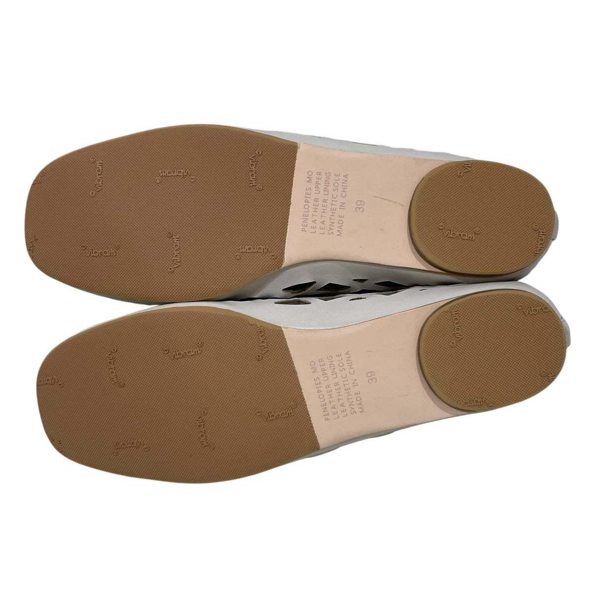 23SS カッティングフラットパンプス PENELOPIES-MO ペネロピーズエムオー MO14420W18LE390