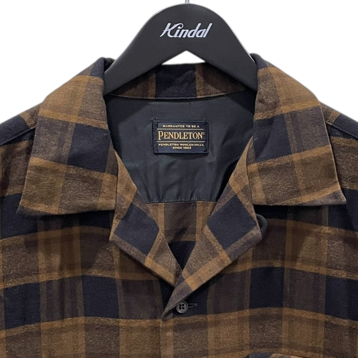 UNUSED×PENDLETON 26AW チェック柄シャツ Long sleeve check shirt ロングスリーブチェックシャツ US2582-C002S3 古着・中古-3枚目のアイテム画像