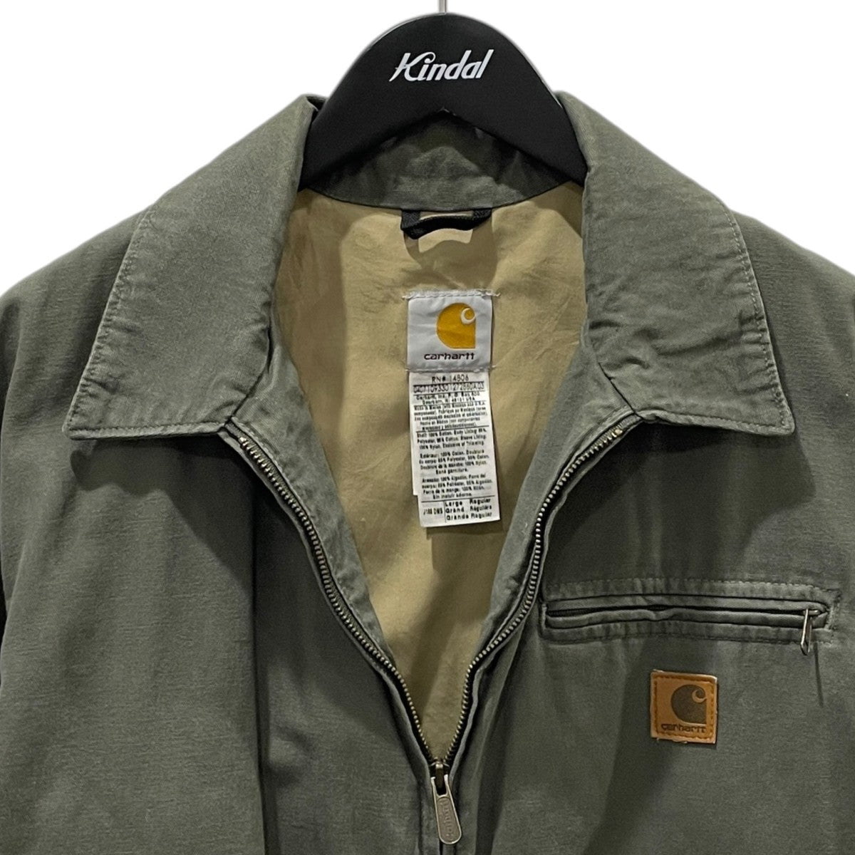 CarHartt ジップアップジャケット Hamilton Jacket ハミルトンジャケット J169 古着・中古-3枚目のアイテム画像