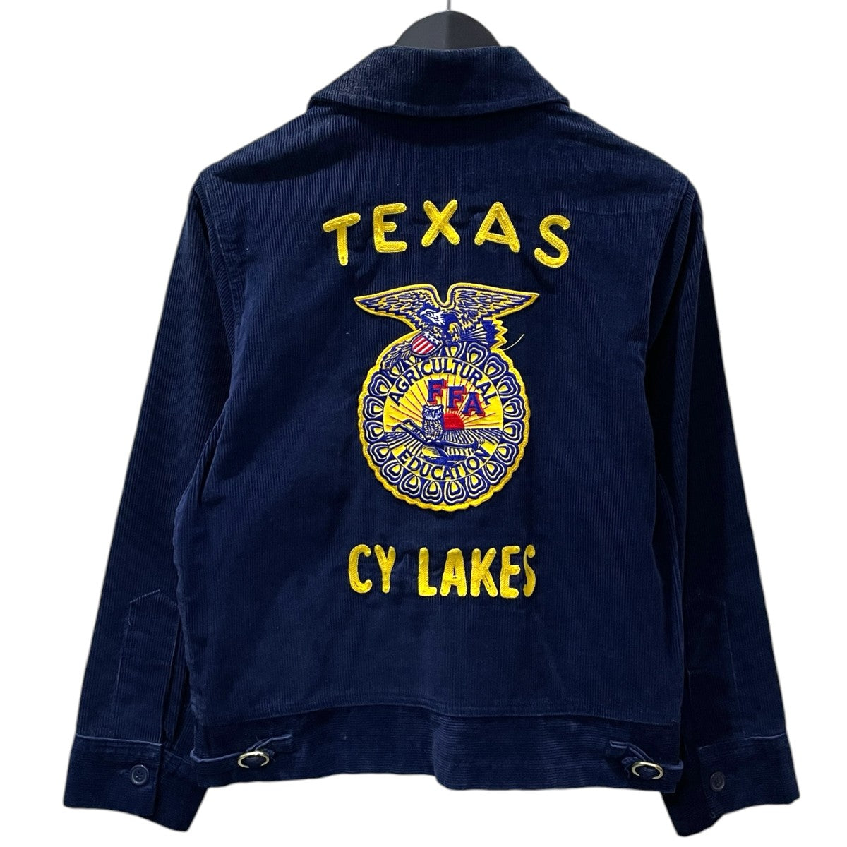 FFA(Future Farmers of America) ジップアップコーデュロイジャケット OFFICIAL FFA JACKET オフィシャル エフエフエー ジャケット 100 古着・中古-2枚目のアイテム画像