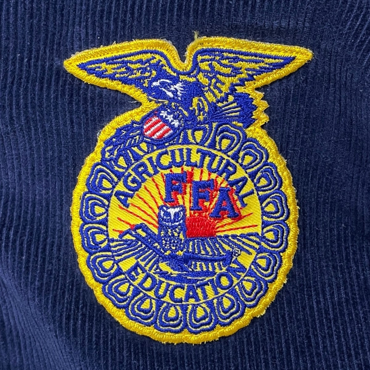 FFA(Future Farmers of America) ジップアップコーデュロイジャケット OFFICIAL FFA JACKET オフィシャル エフエフエー ジャケット 100 古着・中古-6枚目のアイテム画像