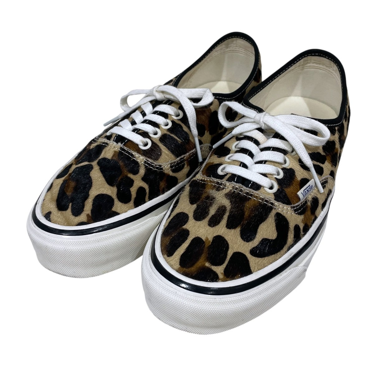 VANS 26SS レオパード柄ハラコスニーカー LX Authentic 44 エルエックスオーセンティック44 VN000EK4UOV1 古着・中古-1枚目のアイテム画像