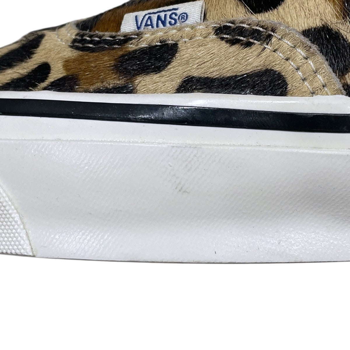 VANS 26SS レオパード柄ハラコスニーカー LX Authentic 44 エルエックスオーセンティック44 VN000EK4UOV1 古着・中古-5枚目のアイテム画像