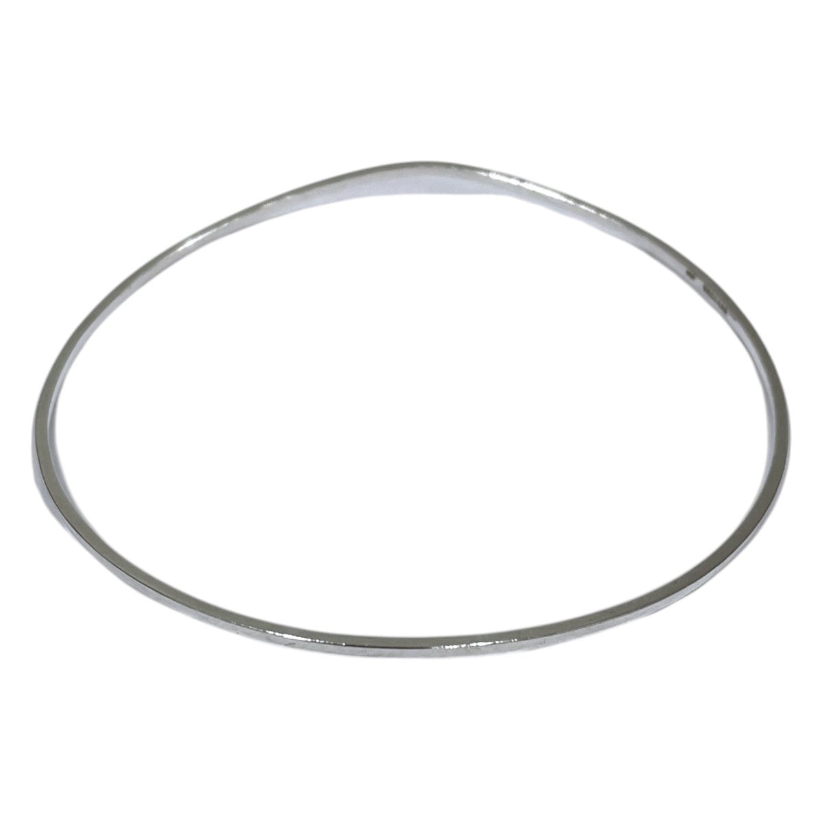 DAN TOMIMATSU シルバーバングル RUBBER BAND BRACELET ラバーバンドブレスレット 古着・中古-2枚目のアイテム画像