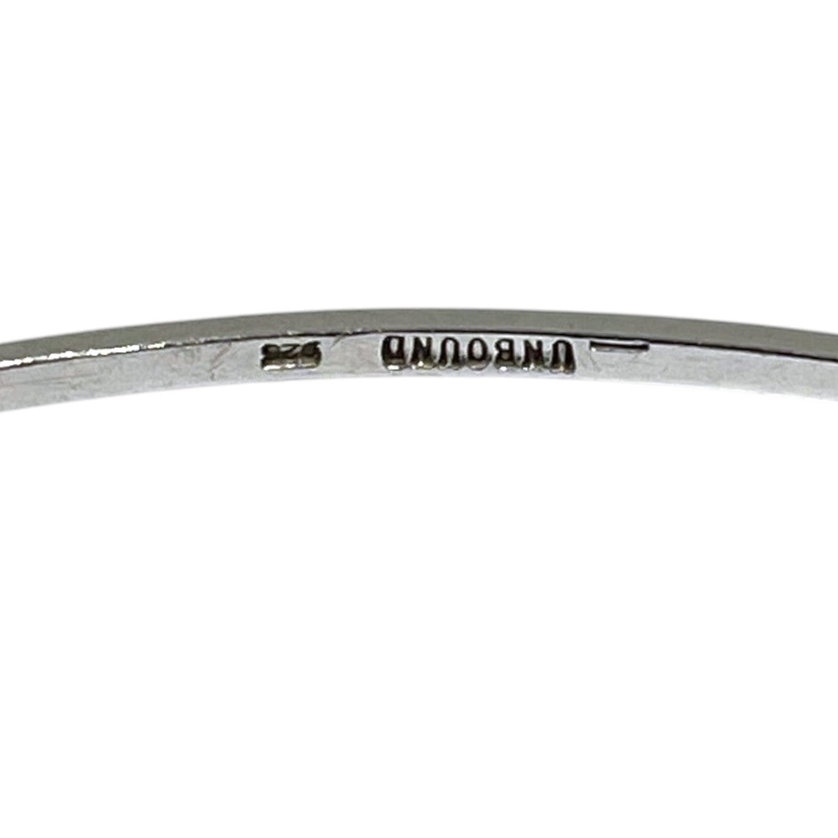DAN TOMIMATSU シルバーバングル RUBBER BAND BRACELET ラバーバンドブレスレット 古着・中古-7枚目のアイテム画像
