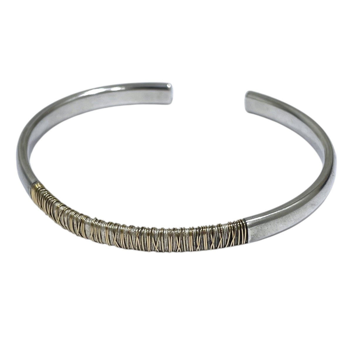 DAN TOMIMATSU スプールバングル ワイド フルウィンド SPOOL BANGLE WIDE Full Wind 古着・中古-1枚目のアイテム画像