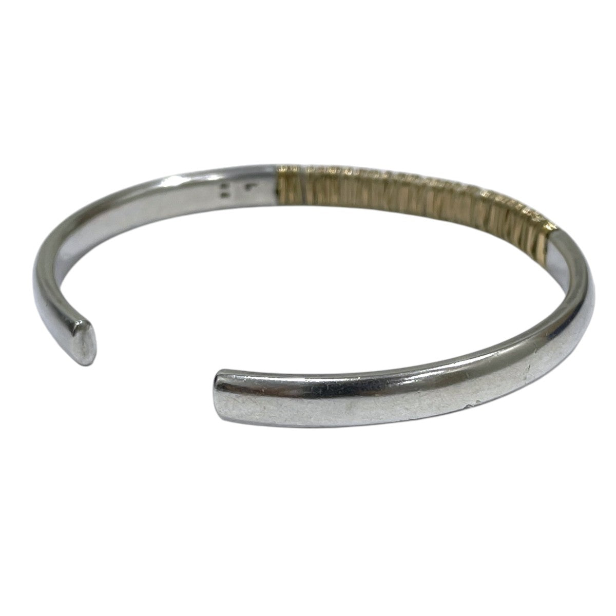 DAN TOMIMATSU スプールバングル ワイド フルウィンド SPOOL BANGLE WIDE Full Wind 古着・中古-4枚目のアイテム画像