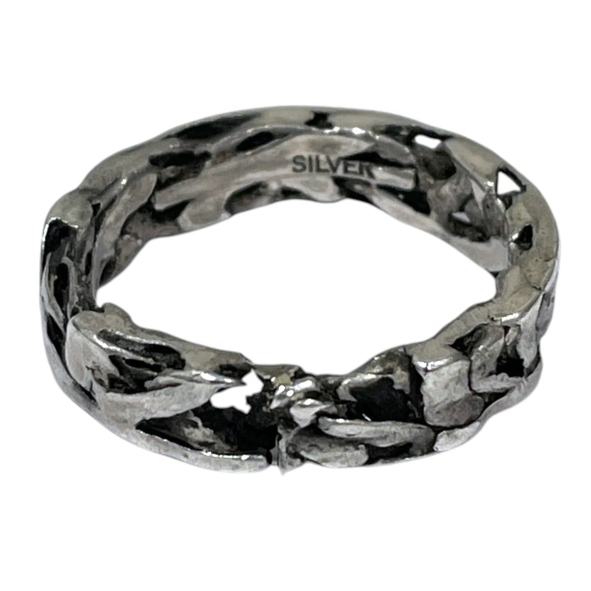 DAN TOMIMATSU シルバーリング RECTANGULAR RING レクタングル リング 古着・中古-1枚目のアイテム画像