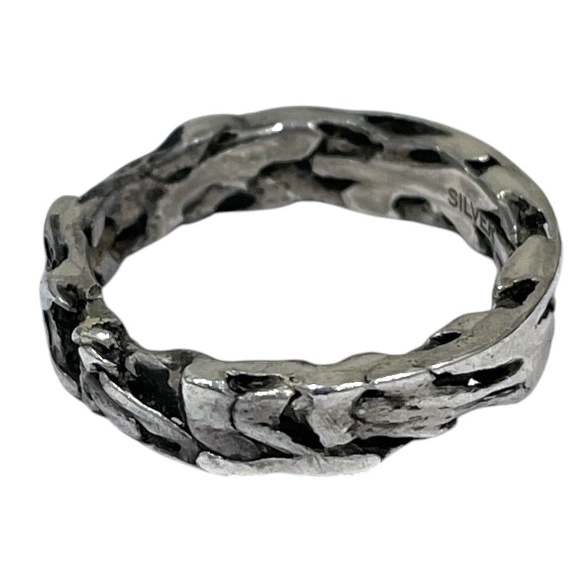 DAN TOMIMATSU シルバーリング RECTANGULAR RING レクタングル リング 古着・中古-2枚目のアイテム画像