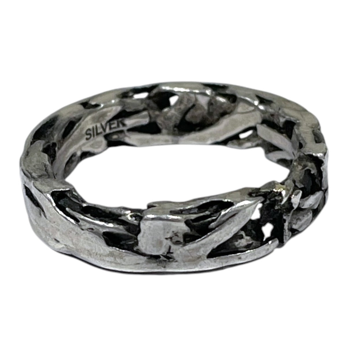 DAN TOMIMATSU シルバーリング RECTANGULAR RING レクタングル リング 古着・中古-6枚目のアイテム画像