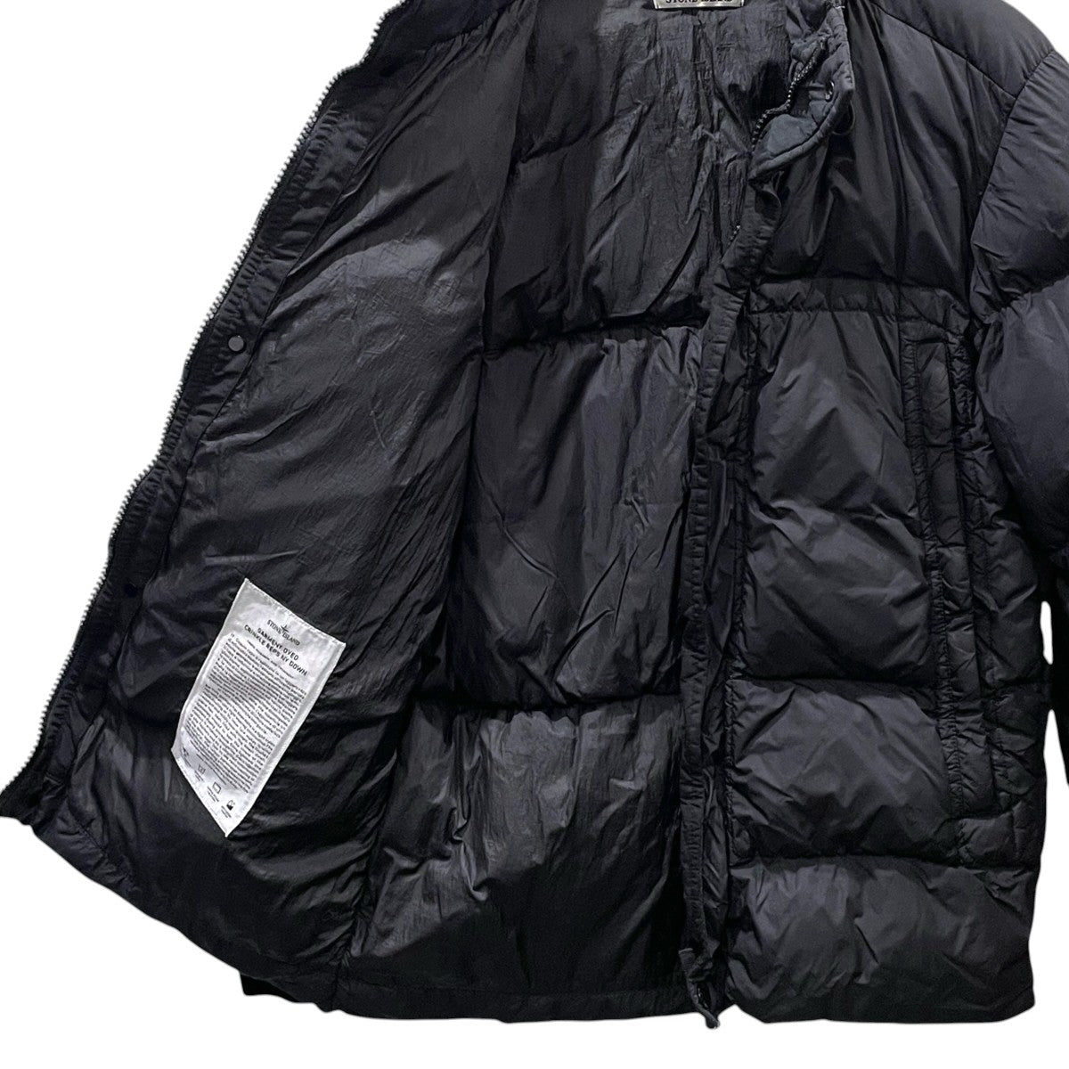STONE ISLAND 20AW ダウンジャケット GARMENT DYED CRINKLE REPS NY DOWN ガーメントダイド クリンクル レップス エヌワイ ダウン 731540123 古着・中古-3枚目のアイテム画像