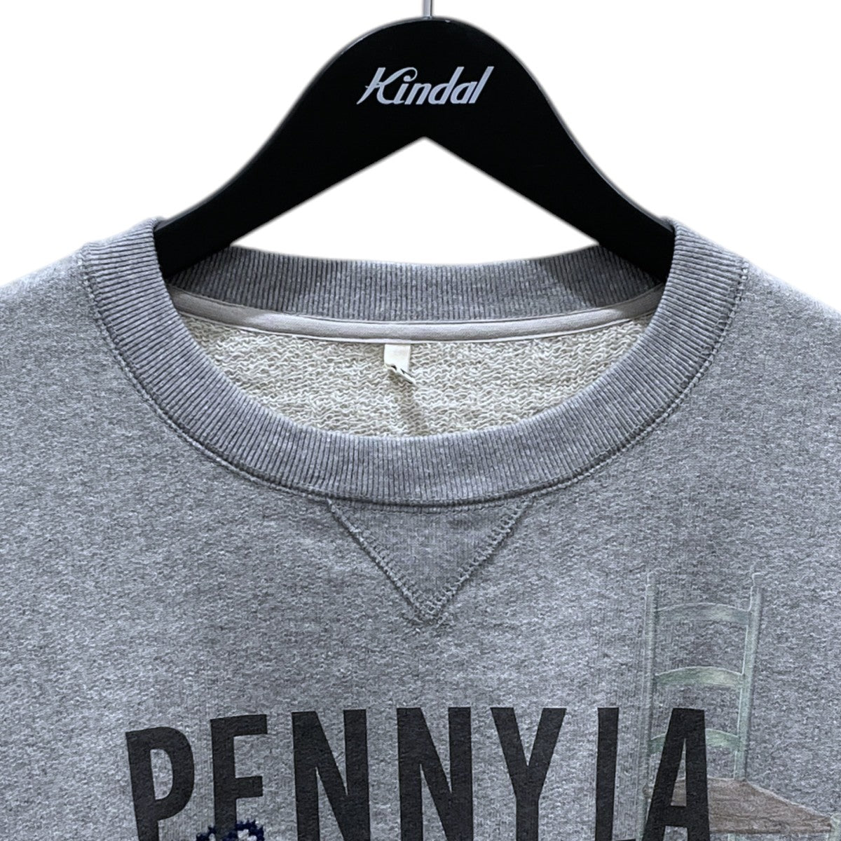 KHOKI 26AW スウェットトレーナー Hand-stitched sweatshirt ハンドスティッチスウェットシャツ 26fw-t-06 古着・中古-3枚目のアイテム画像