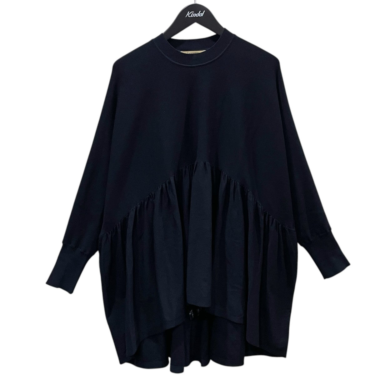 24SS ギャザーニットセーター Tencel Polyester Gather Pullover テンセルポリエステル ギャザープルオーバー CL406067ER-00