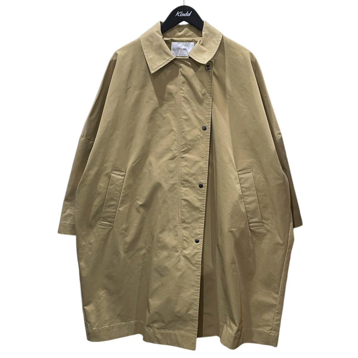FRAMeWORK 25SS 撥水テントラインコート TENT LINE COAT 25020220400110 古着・中古-1枚目のアイテム画像