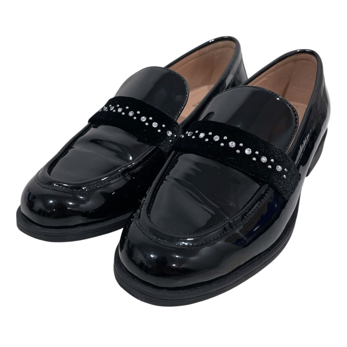 COLE HAAN エナメルローファー STASSI EMBELLISHED LOAFER スタッシ エンブリッシュド ローファー W32940 古着・中古-1枚目のアイテム画像