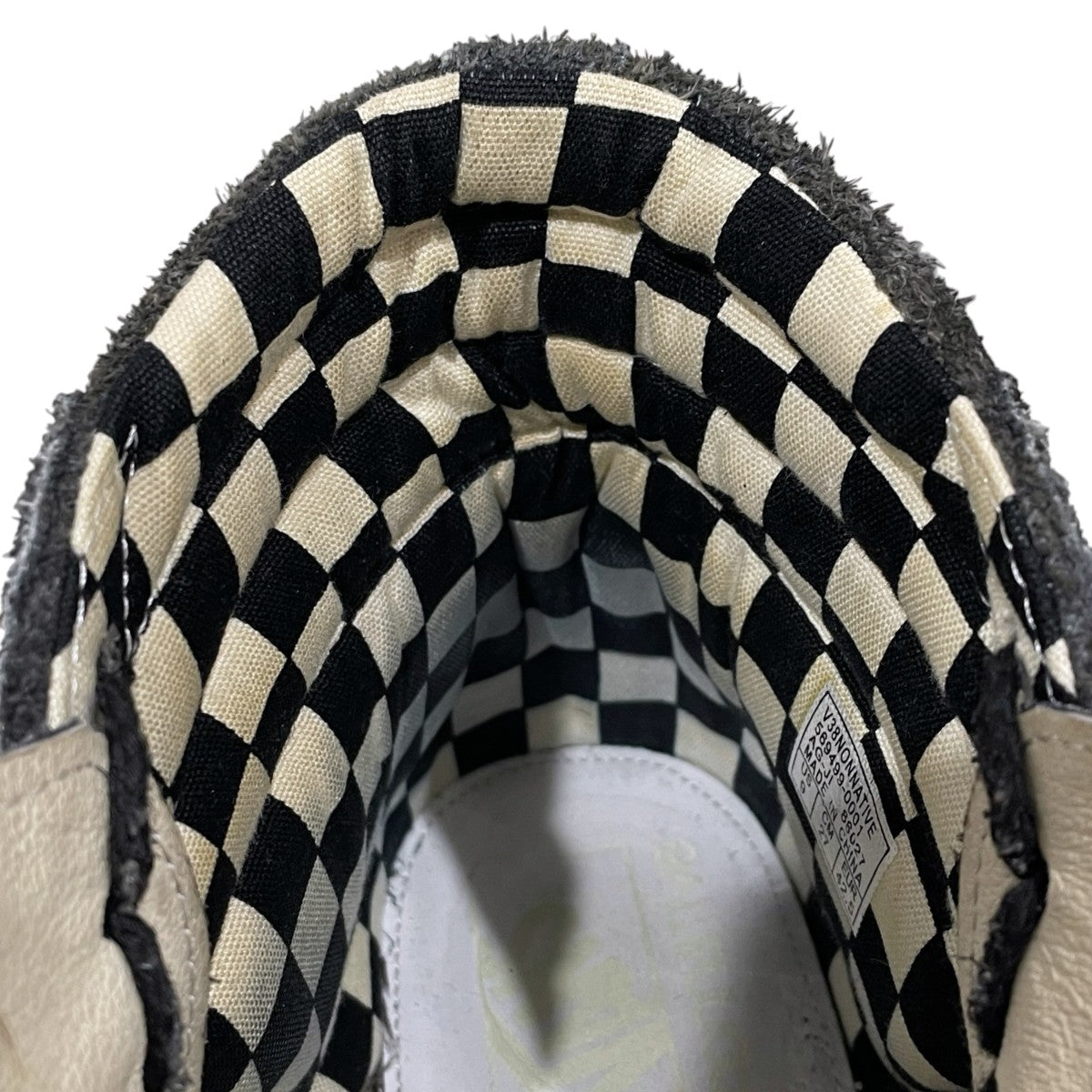 VANS×nonnative 18SS スウェードスニーカー SK8-HI スケートハイ 569499-0001 古着・中古-4枚目のアイテム画像