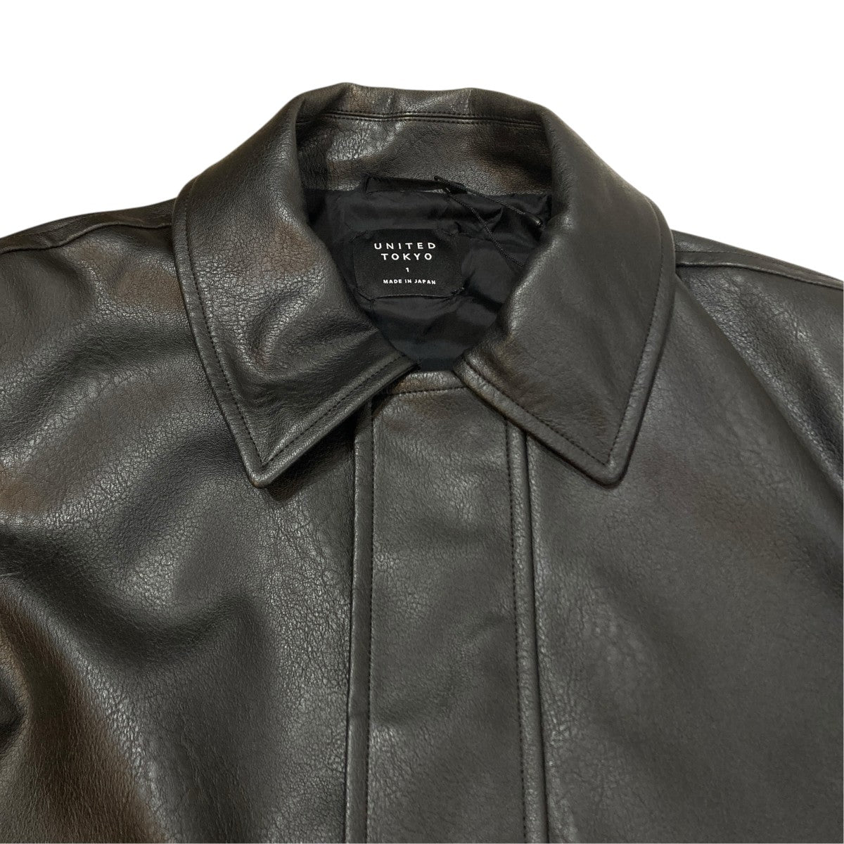 UNITED TOKYO VINTAGE LEATHERブルゾンレザージャケット135550007 古着・中古-3枚目のアイテム画像