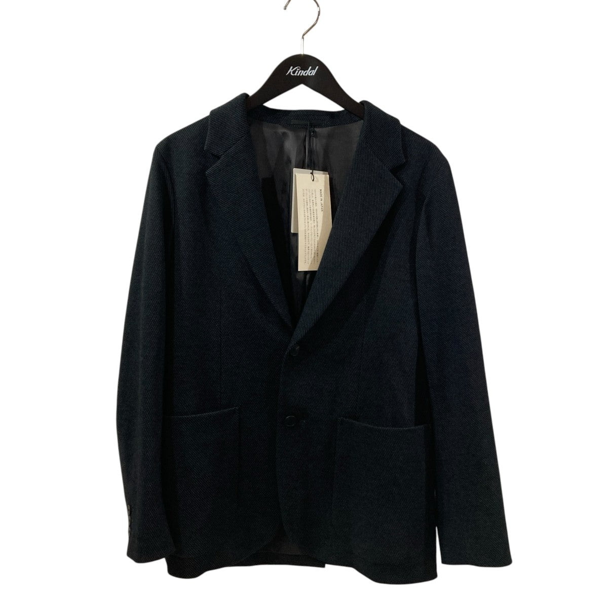 KNITウールネルJKTテーラードジャケット245653001