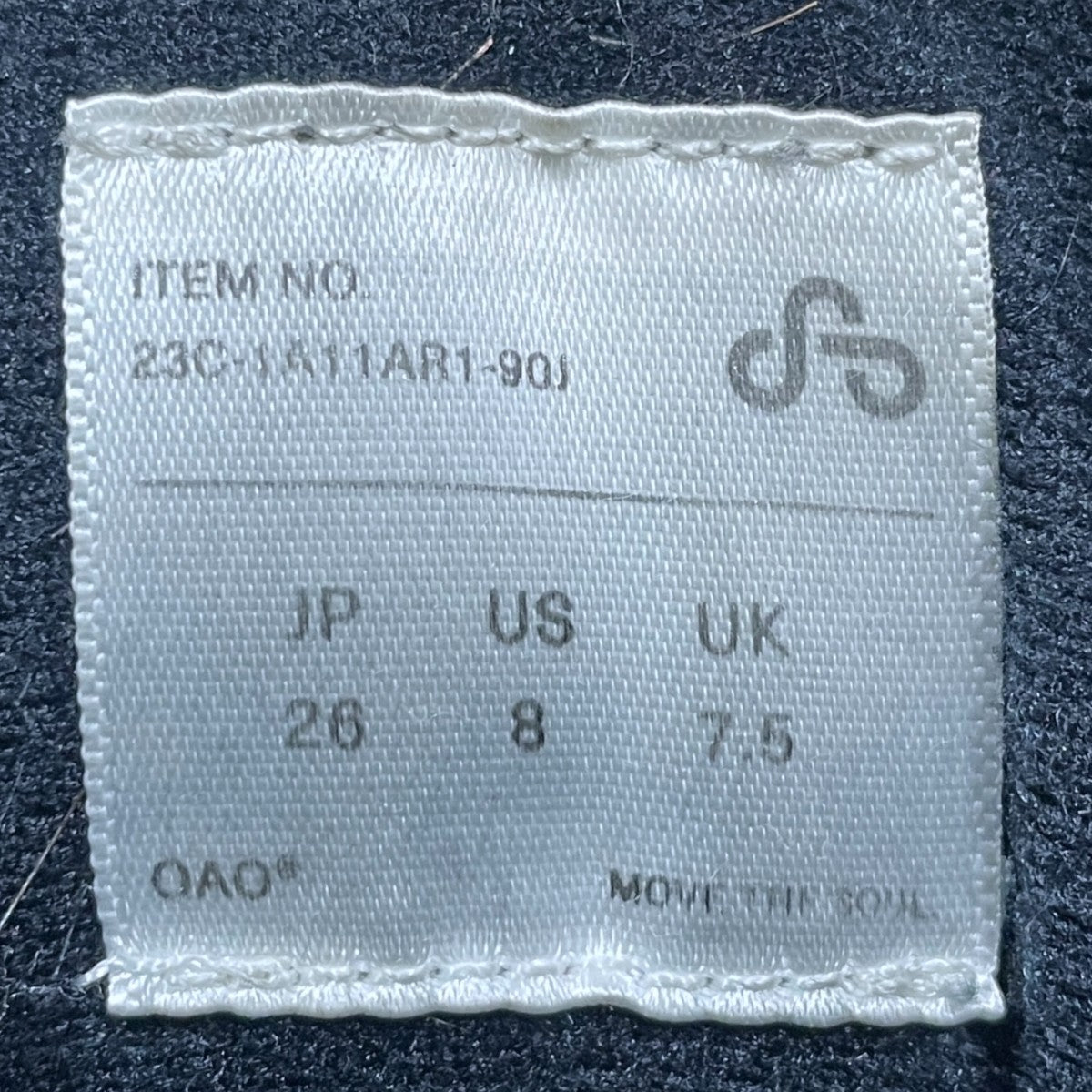 OAO 防水オイルレザーシューズ FLARE 23C-1A11AR1 古着・中古-9枚目のアイテム画像