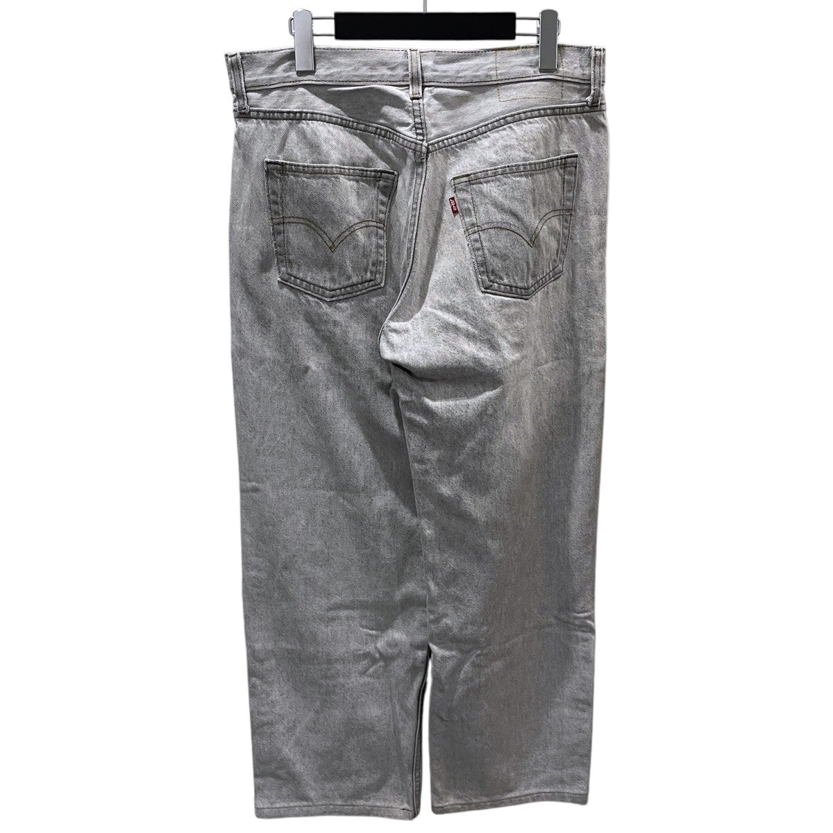 LEVI’S 先染めブラックデニムパンツ 501 MADE IN USA ボタン裏524 501-0658 古着・中古-2枚目のアイテム画像