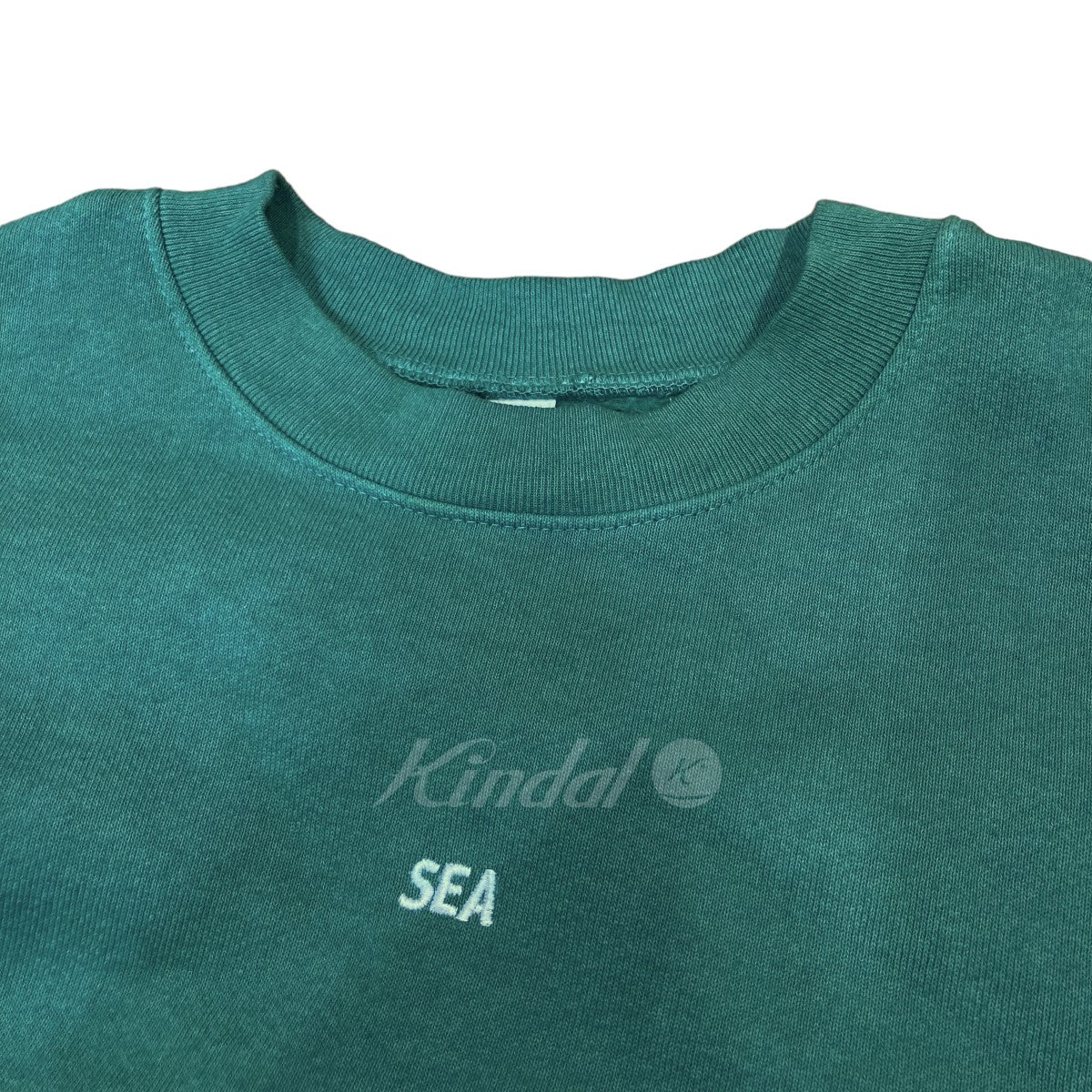 WIND AND SEA×LOS ANGELES APPAREL 22SS ロゴ刺繍スウェット グリーン ...