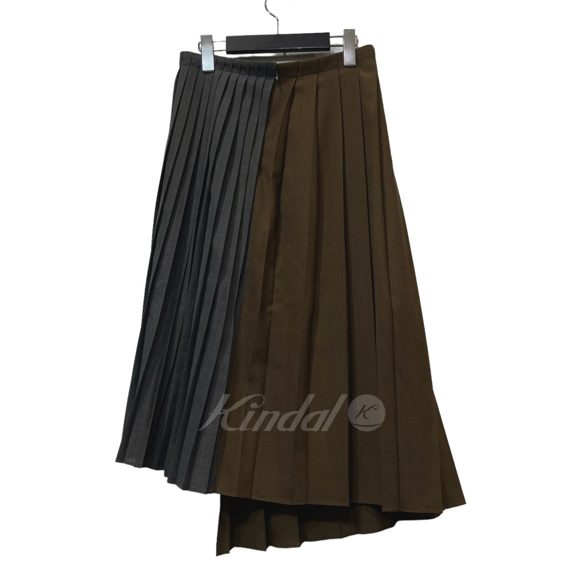 sacai(サカイ) 22AW「Suiting Skirt」切替プリーツスカート