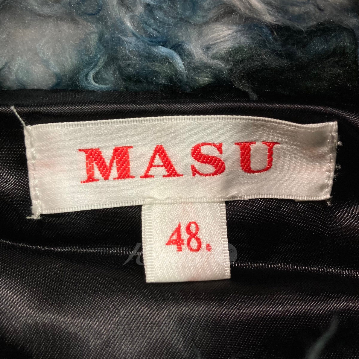 MASU(エムエーエスユー) 22AW「FUTURE X」フェイクファーブルゾン
