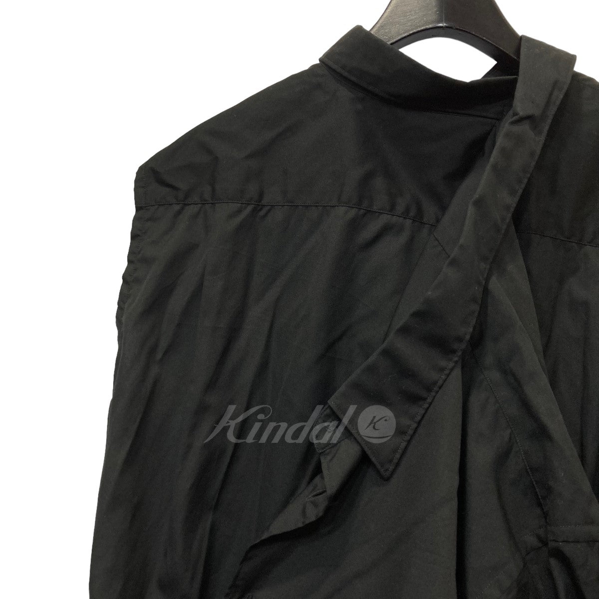 COMME des GARCONS HOMME PLUS(コムデギャルソンオムプリュス) PD-B035 ドッキングシャツ ブラック サイズ XS｜【公式】カインドオルオンライン  ブランド古着・中古通販【kindal】