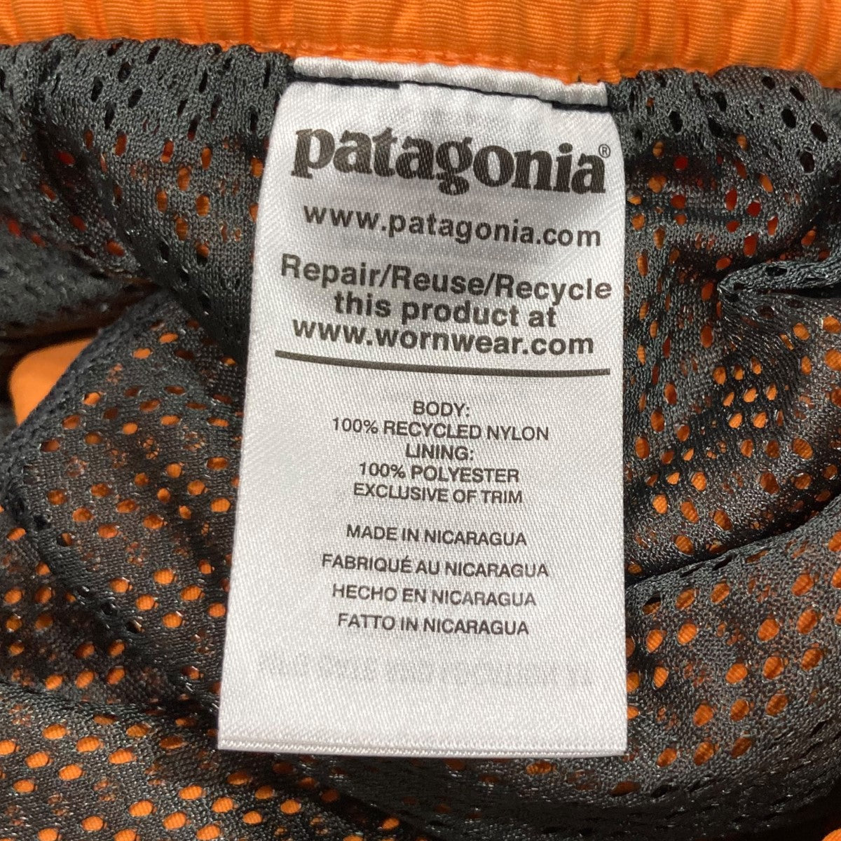 patagonia(パタゴニア) 21SS ｢Baggies Shorts｣ナイロンショートパンツ STY57021