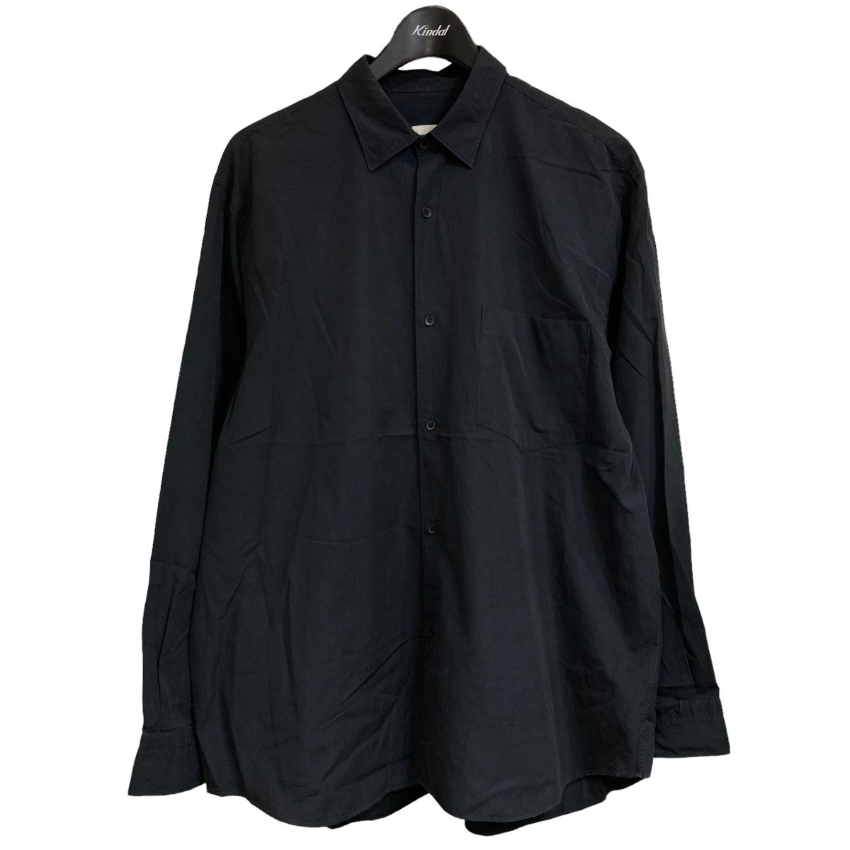 COMOLI(コモリ) 22AW コモリシャツ W03-02001 ネイビー サイズ S 