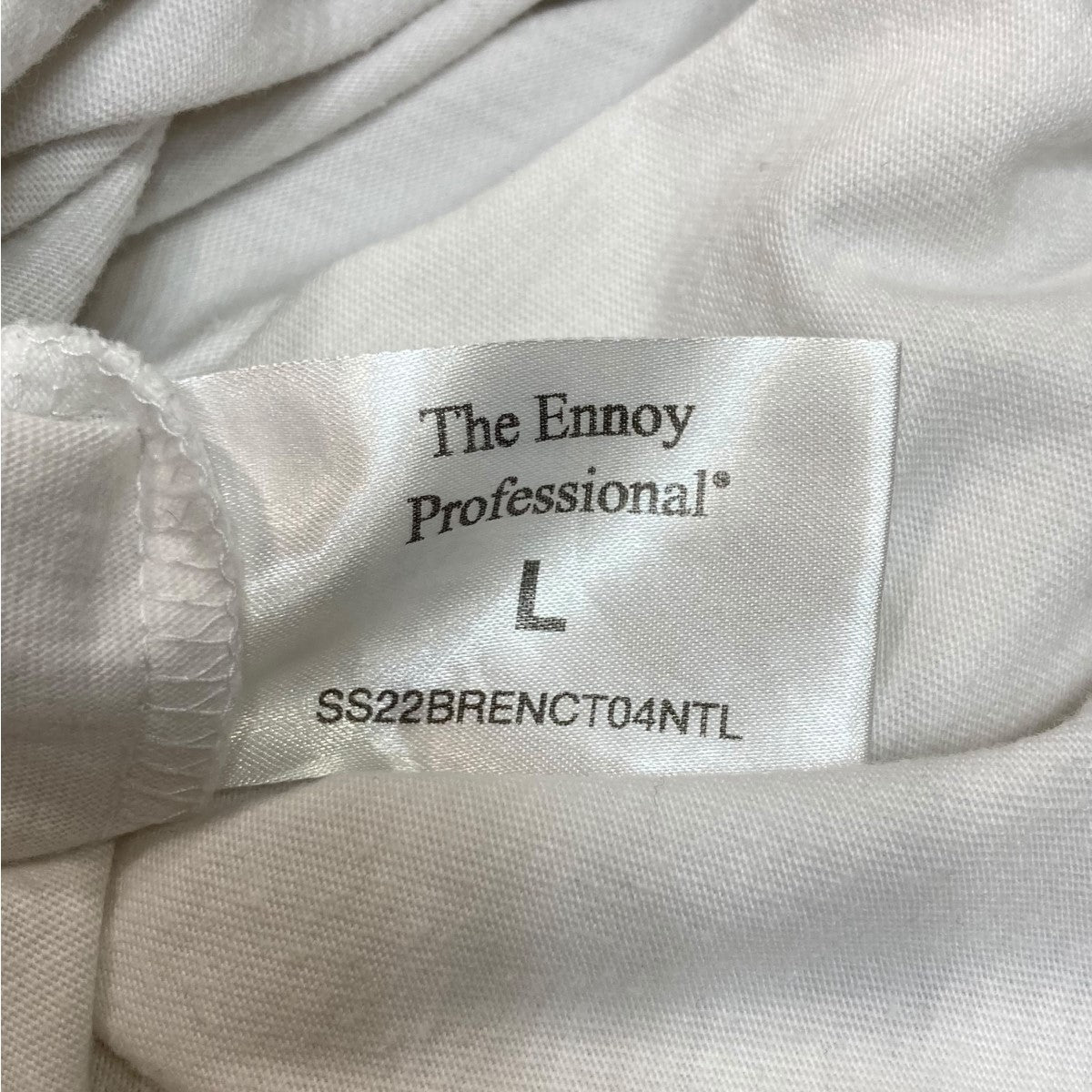 ENNOY(エンノイ) 22SSクルーネックTシャツSS22BRENCT04NTL