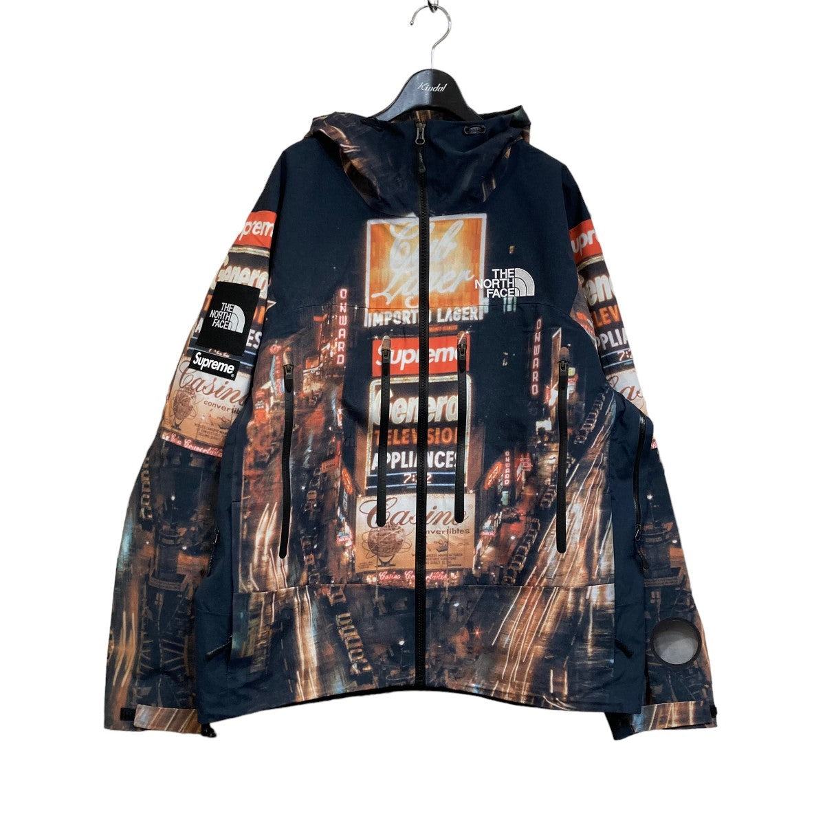 SUPREME×THE NORTH FACE 22AW「Taped Seam Shell Jacket」総柄 