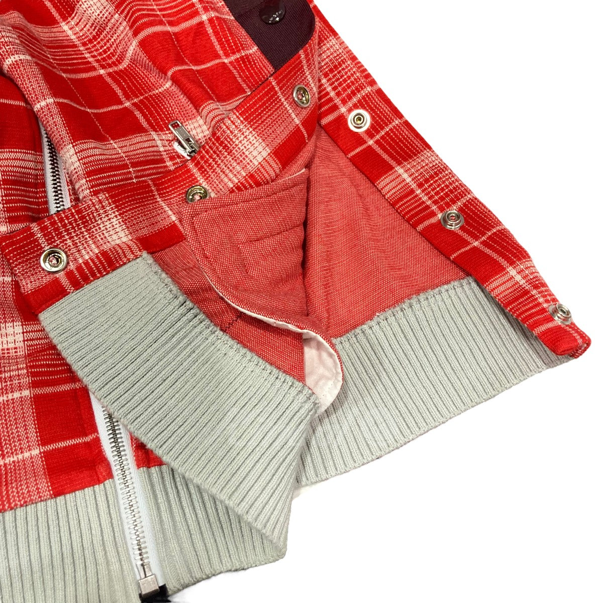 MARNI(マルニ) 22AW 「Plaid Side Stripe Track Jacket」ジップアップジャケット