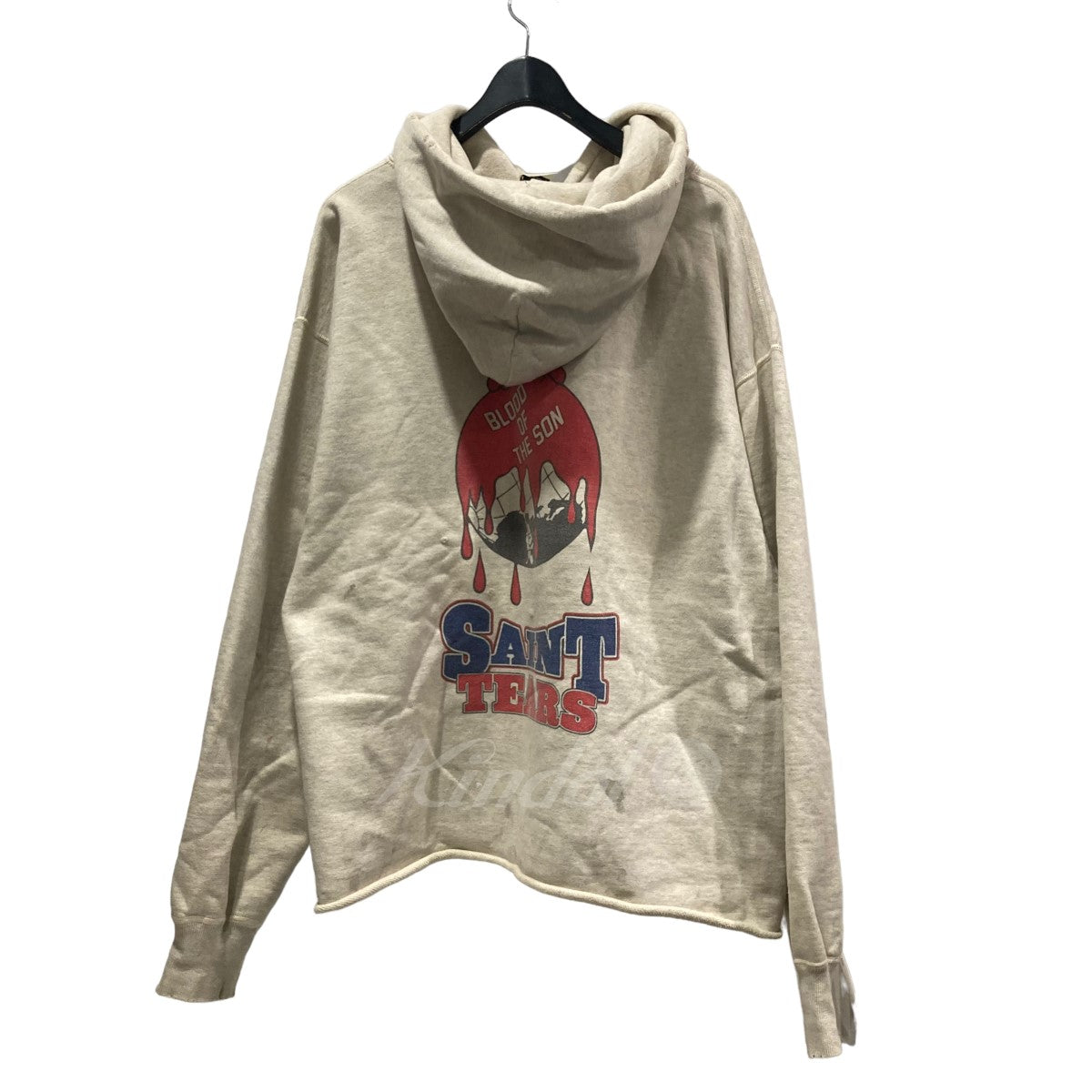 SAINT MICHAEL×Denim Tears ｢HOLY GRAIL HOODIE｣ヴィンテージ加工パーカー SM-A22-0000-052  ブラウン サイズ XL｜【公式】カインドオルオンライン ブランド古着・中古通販【kindal】